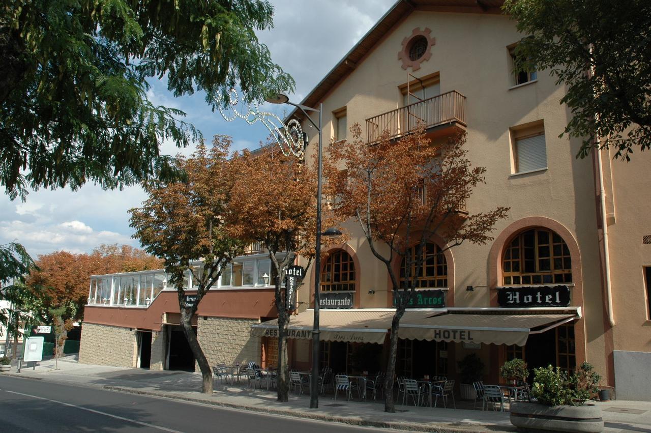 Hotel Tres Arcos San Lorenzo de El Escorial Exterior foto